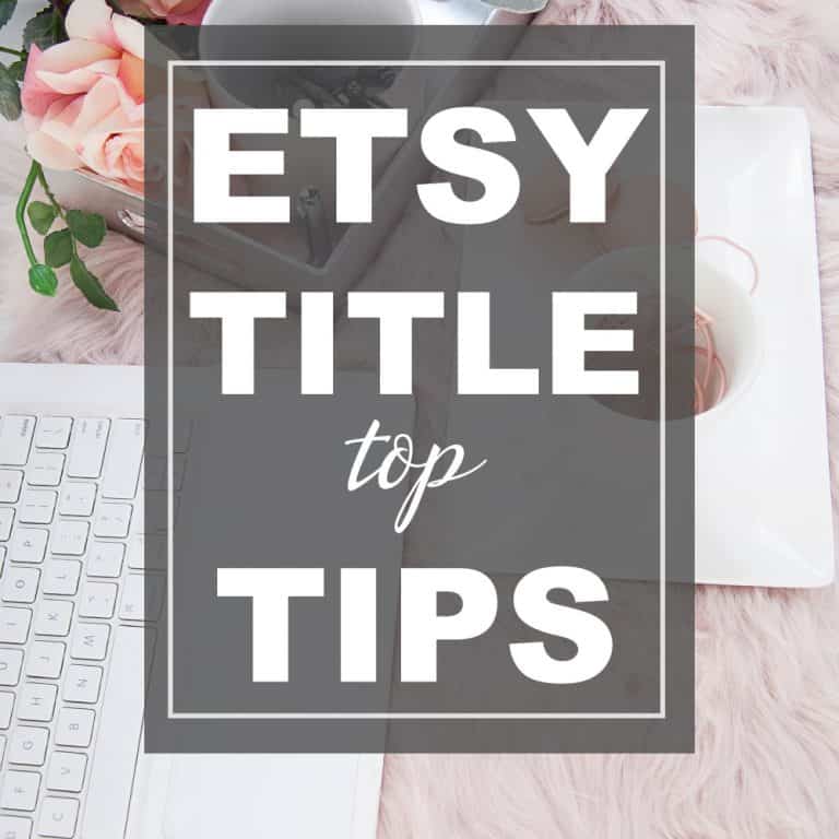 How to write a Title on Etsy