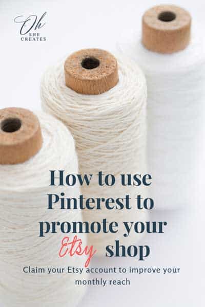 how to use pinterest to promote your etsy shop