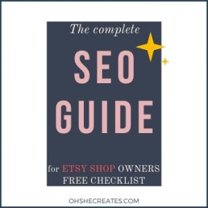 seo guide for etsy shop owners