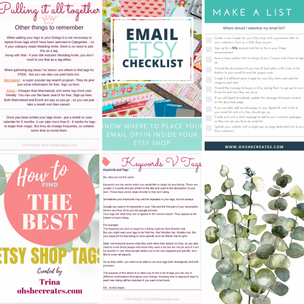 Sell on Etsy to make money from home. - Oh She Creates