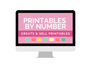 image of printables by number course 
