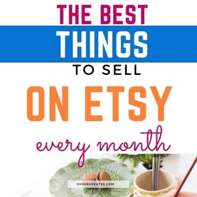 best things to sell on etsy
