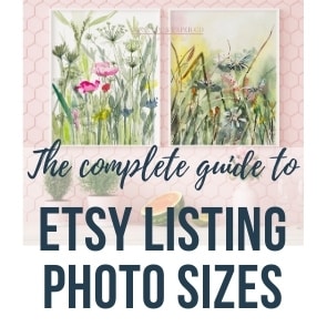 Complete guide to Etsy listing photos